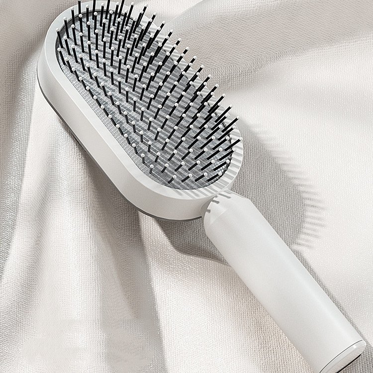 Self Cleaning Hair Brush Hair Loss Airbag Massage Comb for women - Image 3